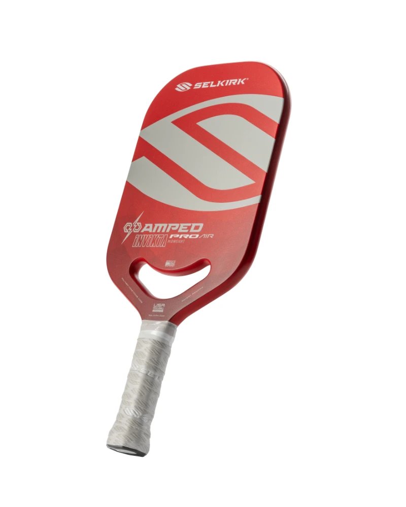 Slekirk AMPED pickelball paddle - front view.
