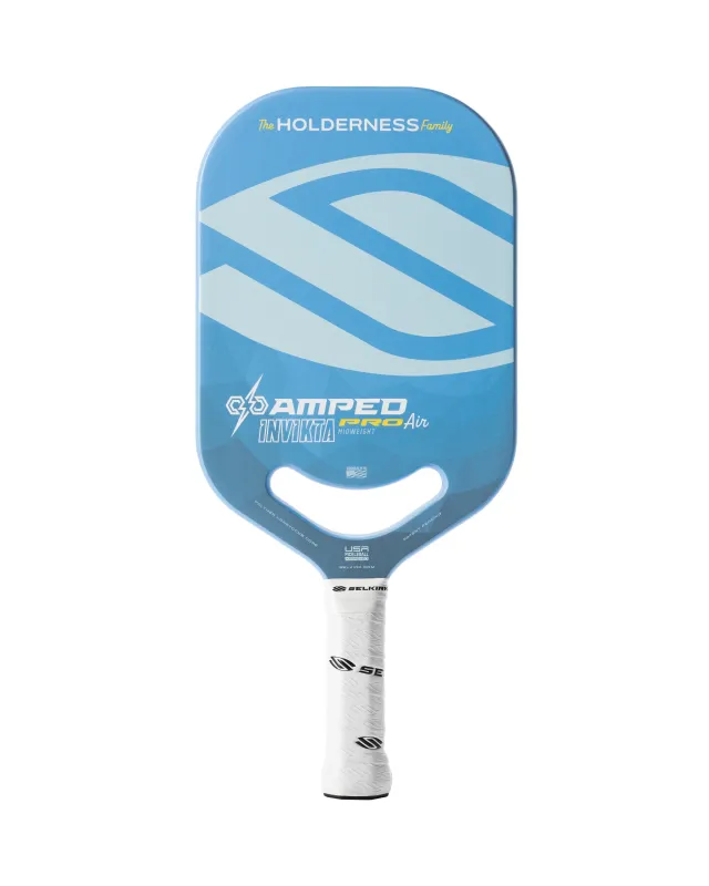 Blue Slekirk pickleball paddle.